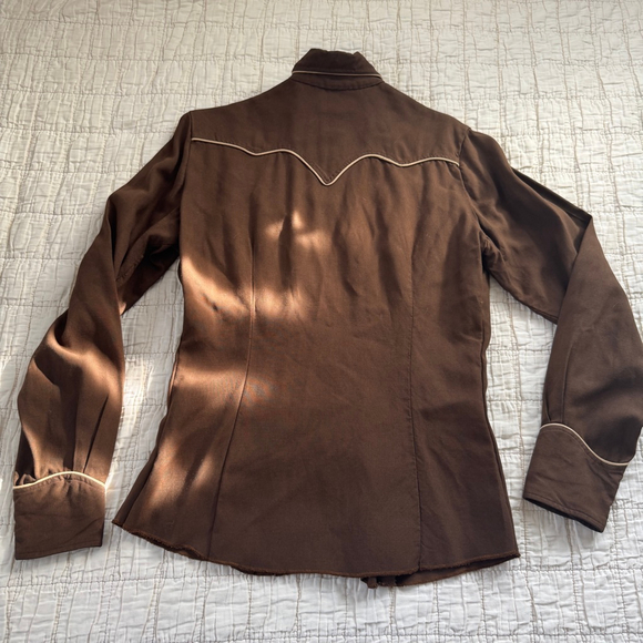 Vintage 1940's/50's western shirt by Circle A western wear • Size: S / M - Picture 2 of 8